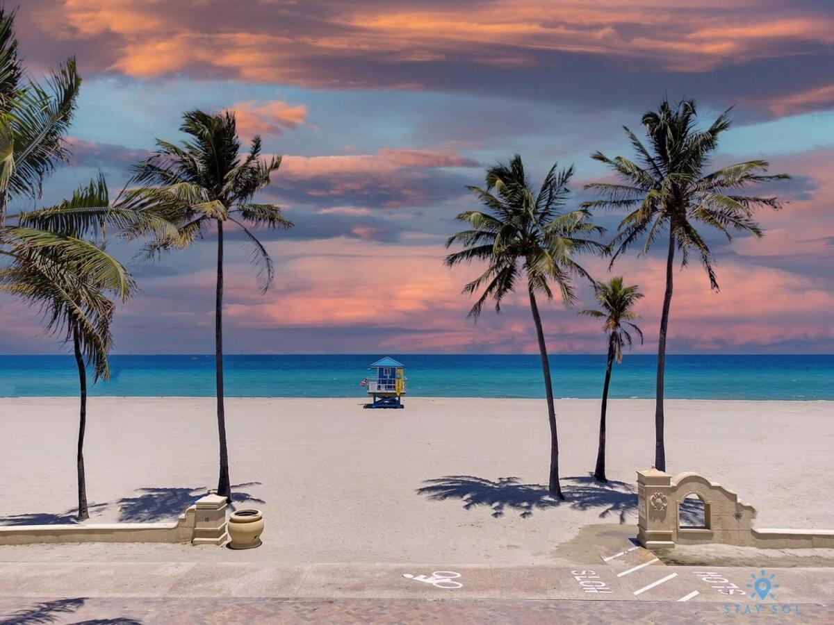 Free Parking, Bay View, Pool, Step To Beach ฮอลลีวูด ภายนอก รูปภาพ
